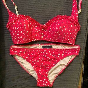 never worn, Marc Jacobs geometric bikini swim set